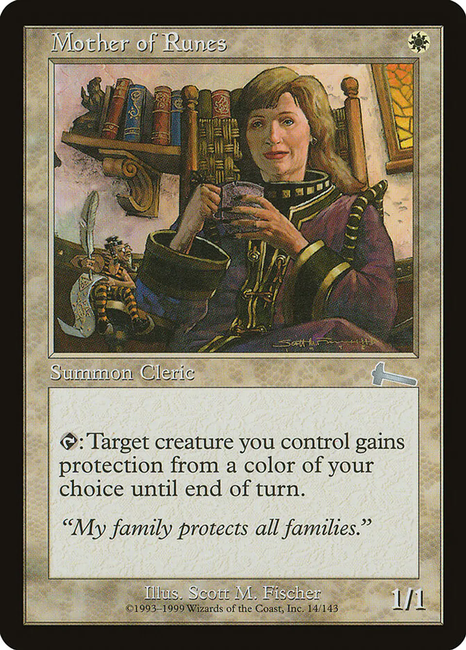 Mother of Runes (Retro Frame) 1