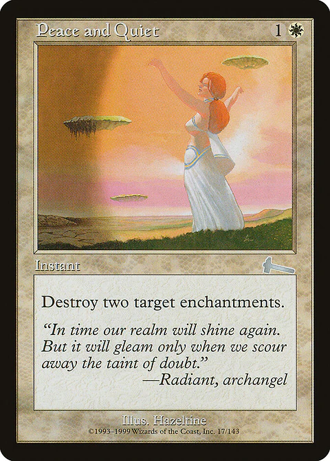 Peace and Quiet (Retro Frame)