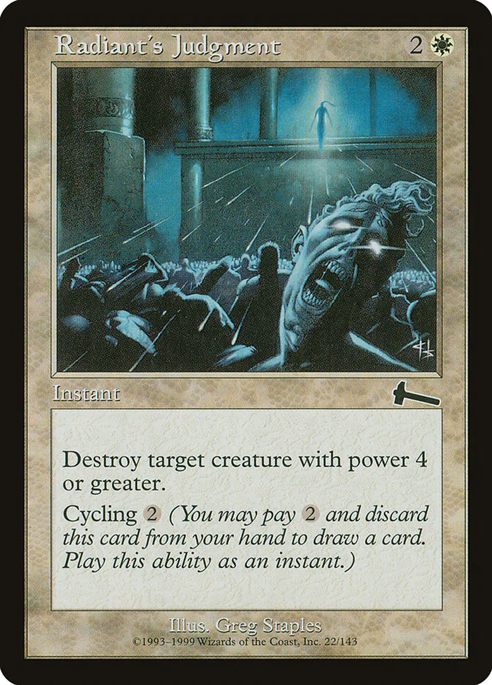 Radiant's Judgment (Retro Frame) 1