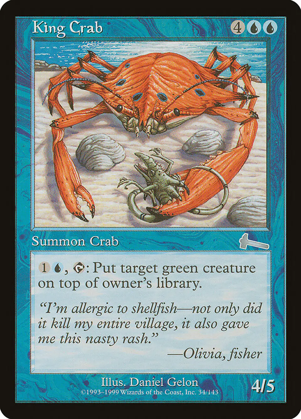 King Crab (Retro Frame) 1