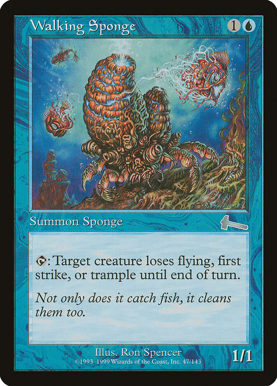 Walking Sponge (Retro Frame) 1