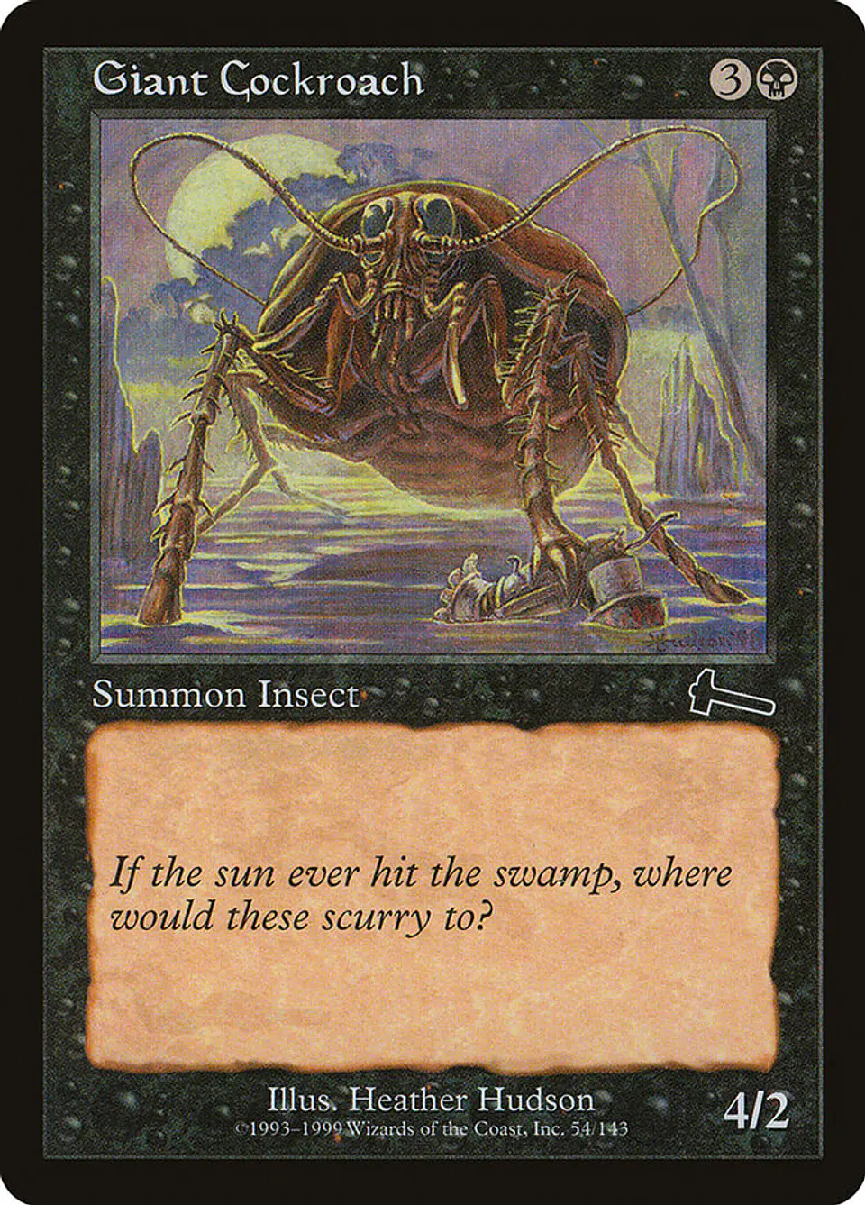 Giant Cockroach (Retro Frame) 1