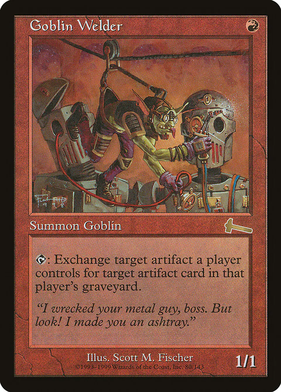 Goblin Welder (Retro Frame) 1