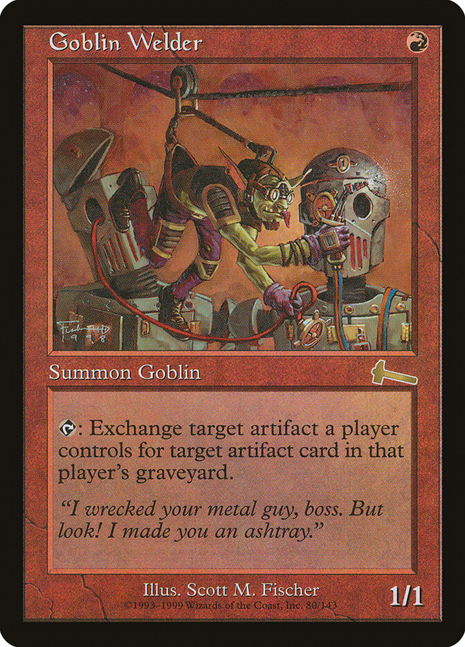 Goblin Welder (Retro Frame) [Español, No Foil, MP]