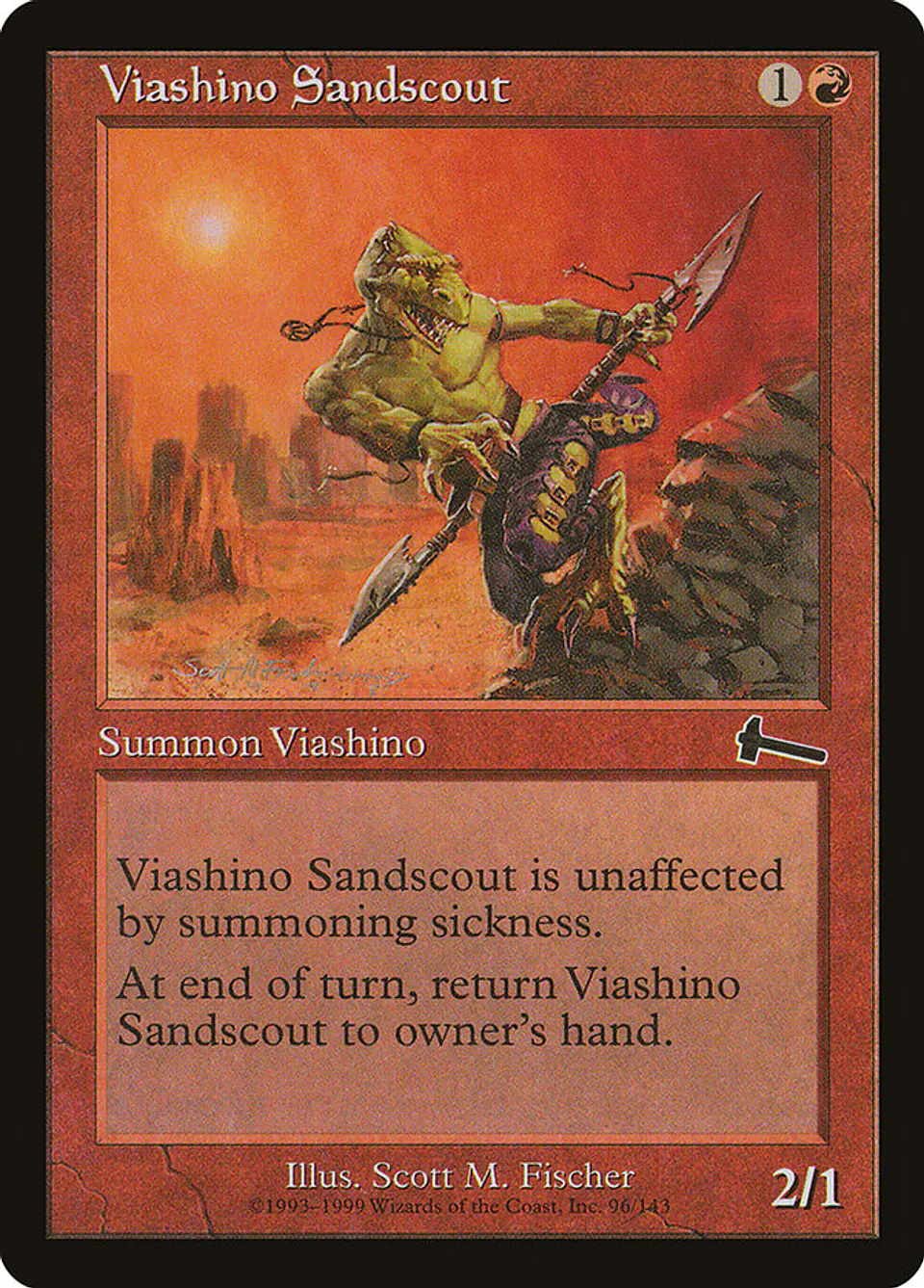 Viashino Sandscout (Retro Frame) 1
