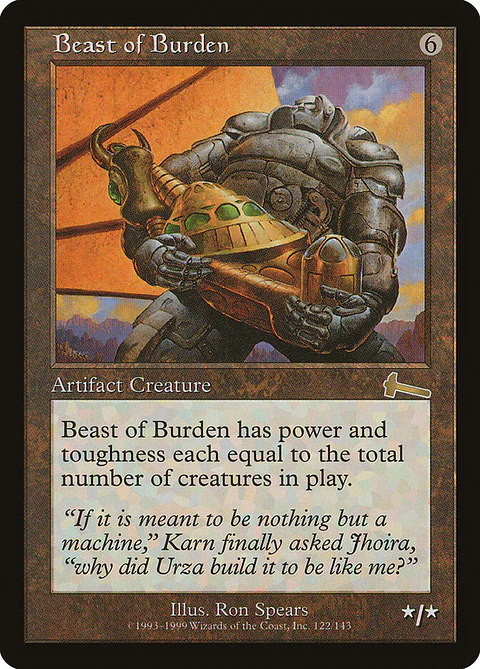 Beast of Burden (Retro Frame)