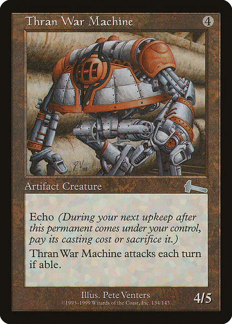 Thran War Machine (Retro Frame)