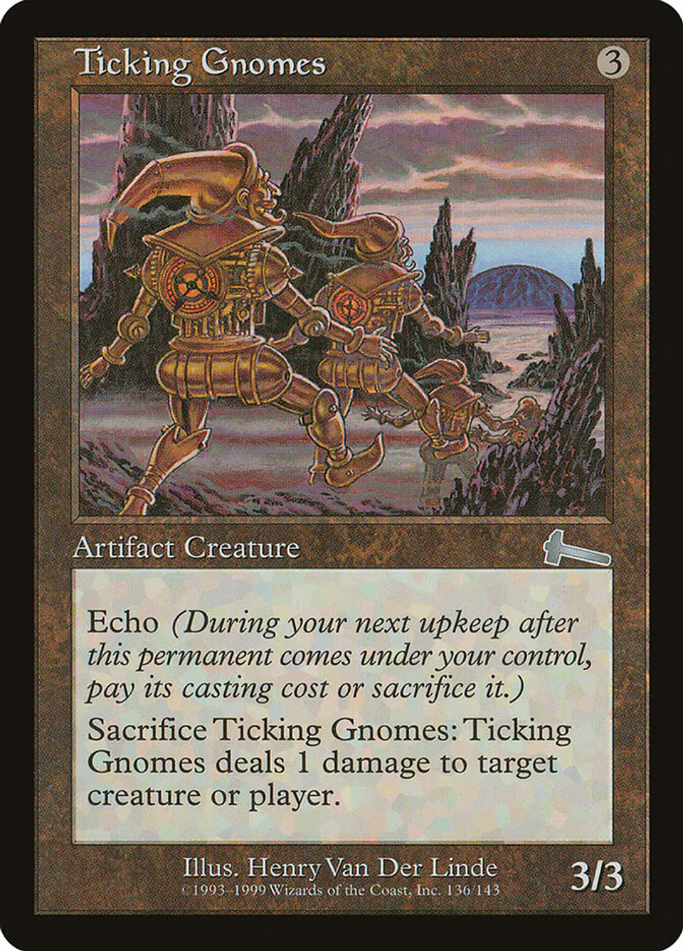 Ticking Gnomes (Retro Frame) 1