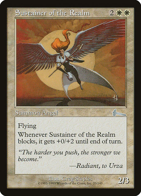 Sustainer of the Realm (Retro Frame)