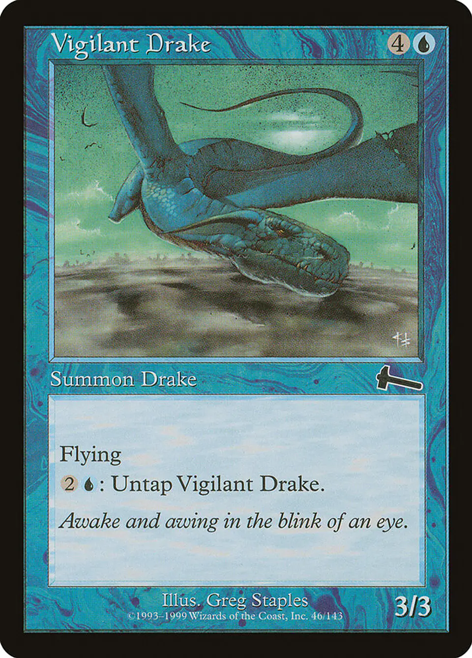 Vigilant Drake (Retro Frame) 1