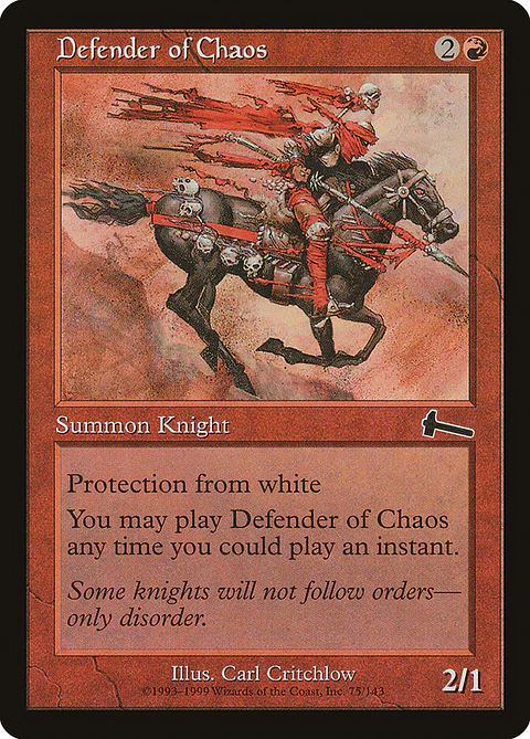 Defender of Chaos (Retro Frame)