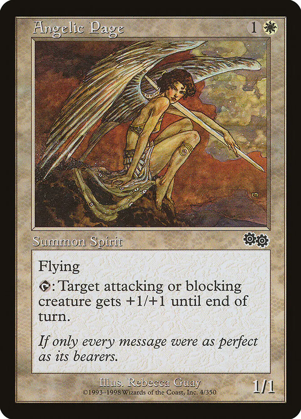 Angelic Page (Retro Frame) 1