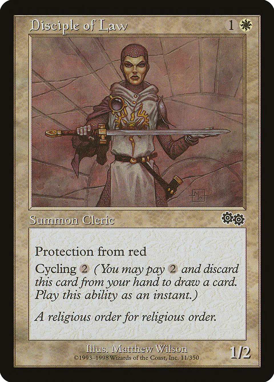 Disciple of Law (Retro Frame) 1