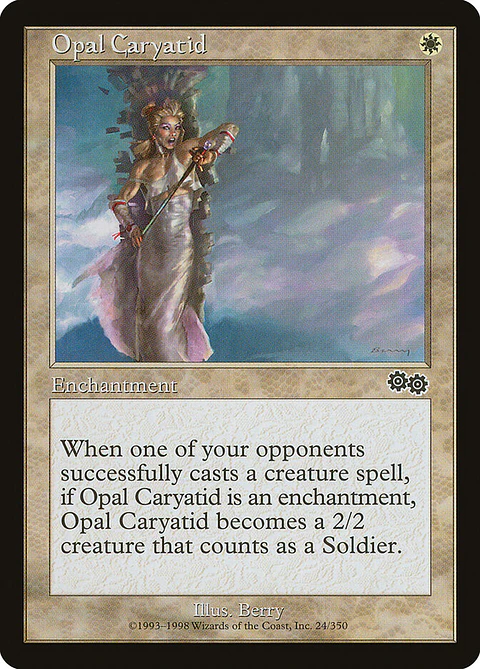Opal Caryatid (Retro Frame)
