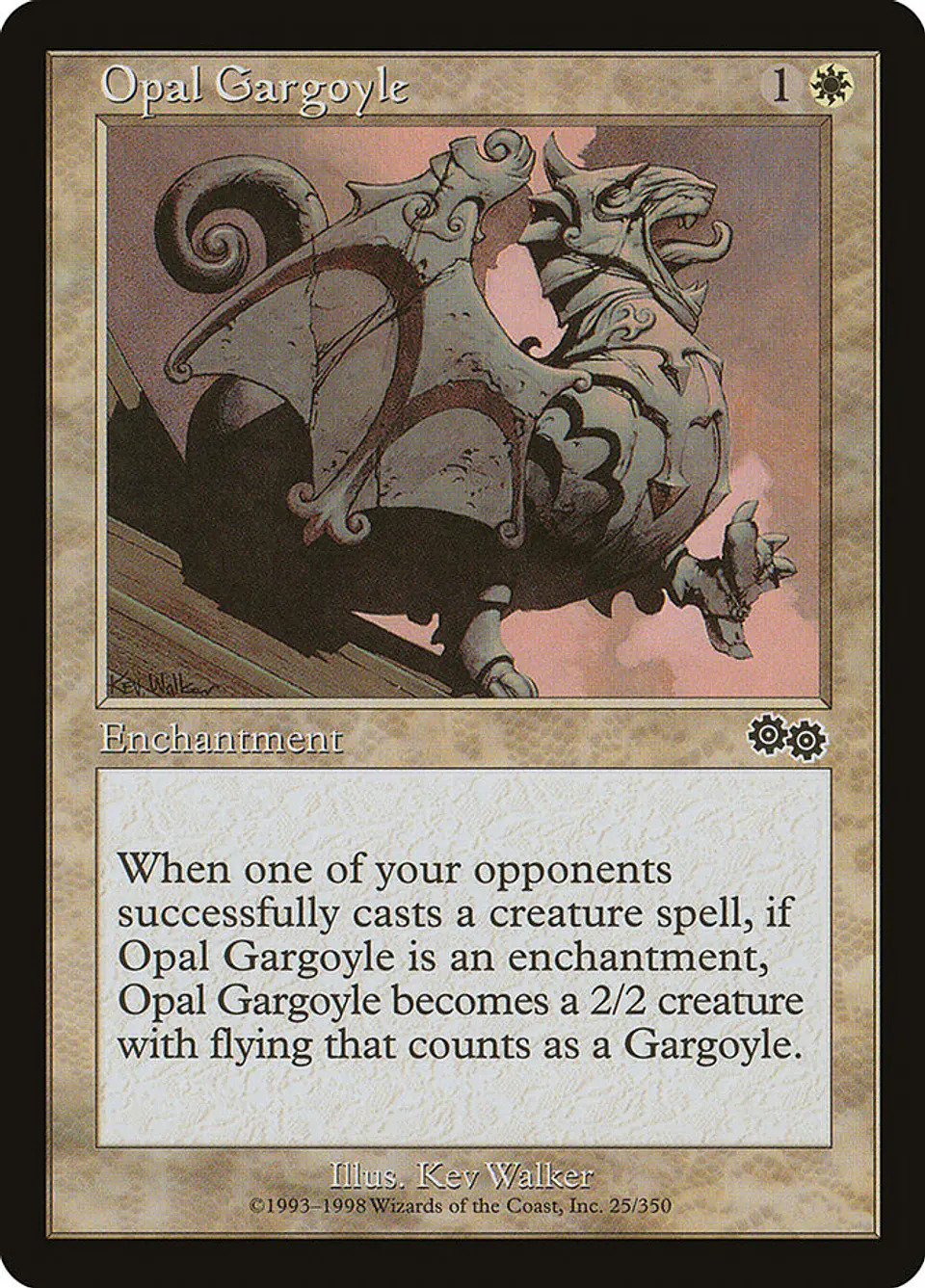 Opal Gargoyle (Retro Frame) 1