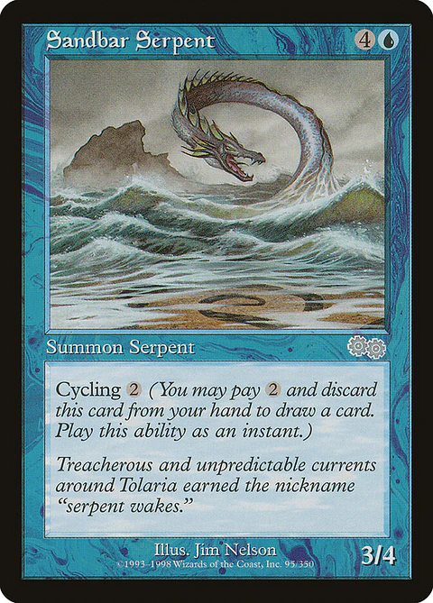Sandbar Serpent (Retro Frame)