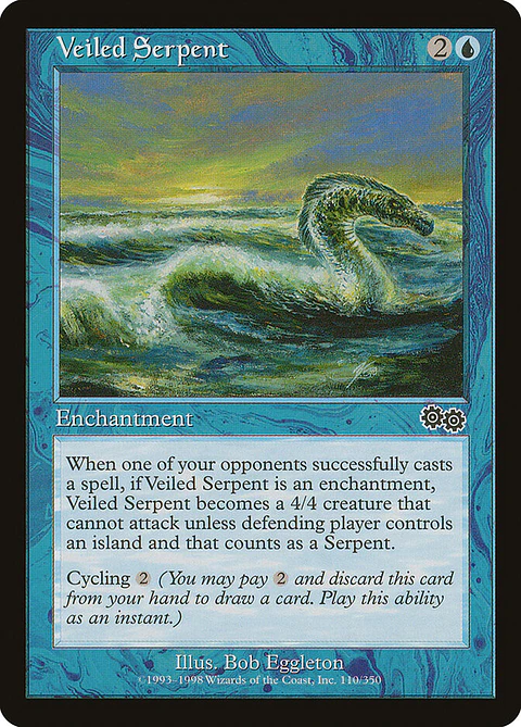 Veiled Serpent (Retro Frame)