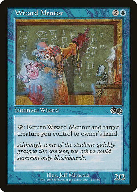 Wizard Mentor (Retro Frame)