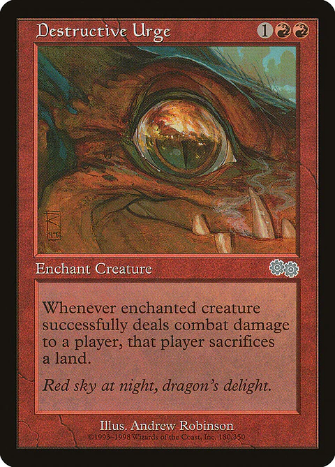 Destructive Urge (Retro Frame)
