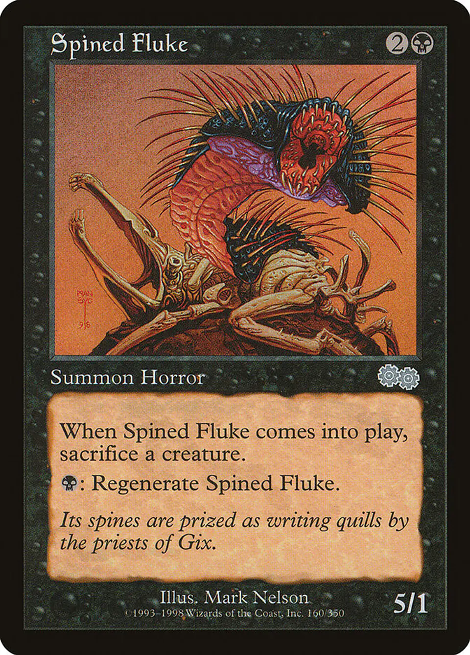 Spined Fluke (Retro Frame) 1