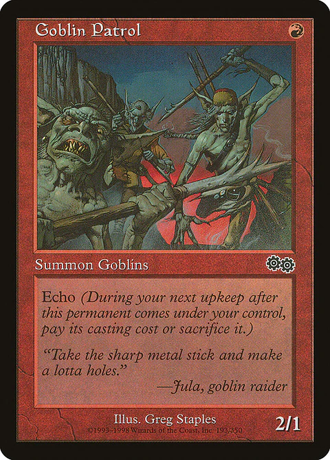 Goblin Patrol (Retro Frame)
