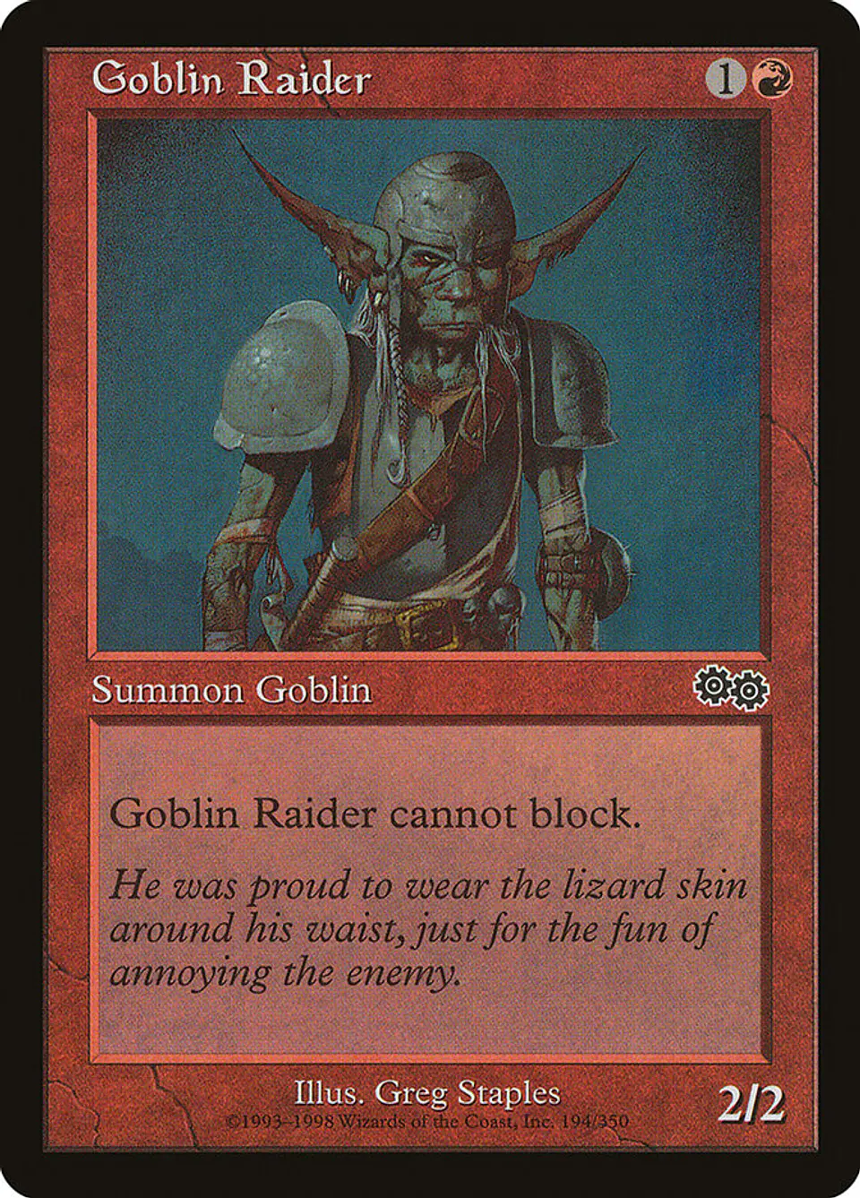 Goblin Raider (Retro Frame) 1