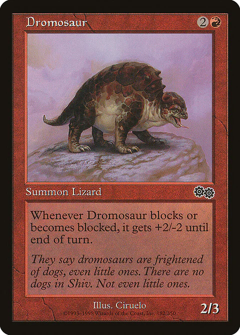 Dromosaur (Retro Frame)