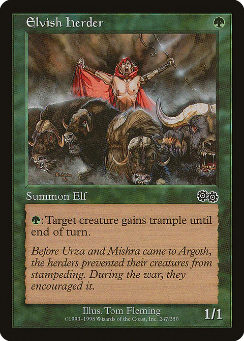 Elvish Herder (Retro Frame)