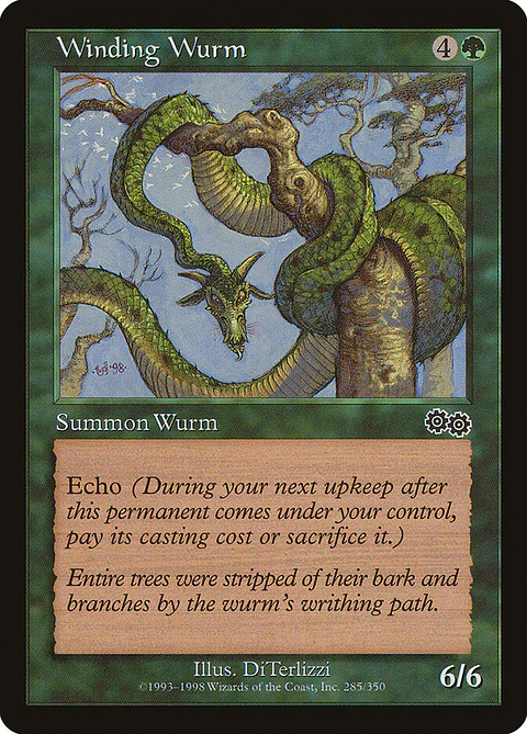 Winding Wurm (Retro Frame)
