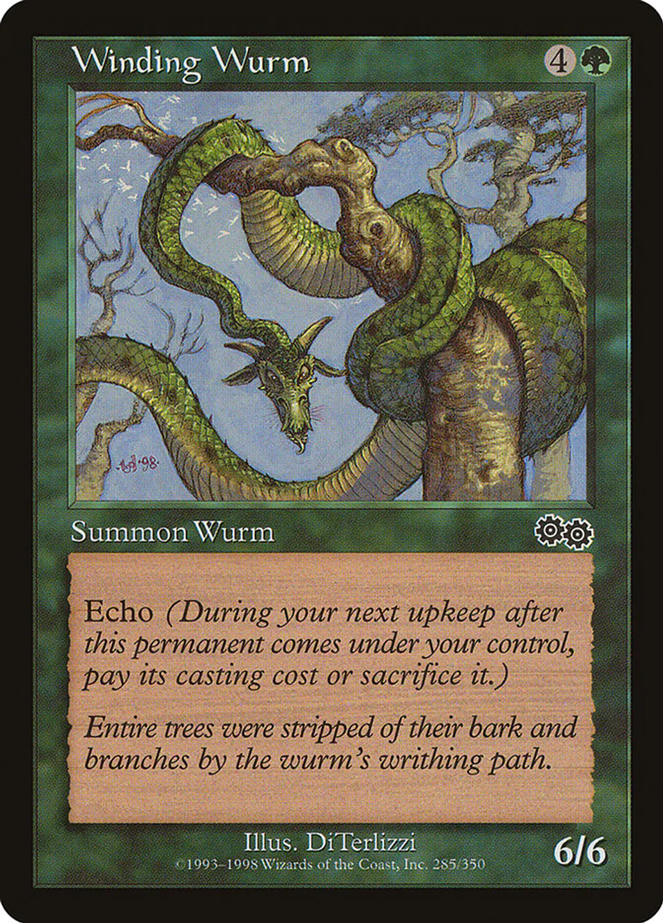 Winding Wurm (Retro Frame) 1