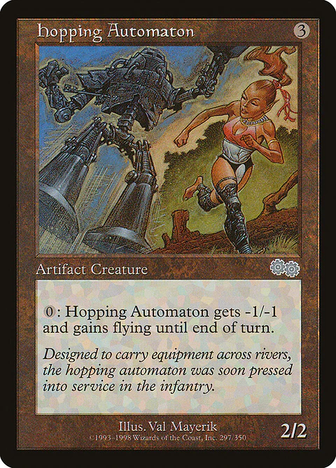 Hopping Automaton (Retro Frame)