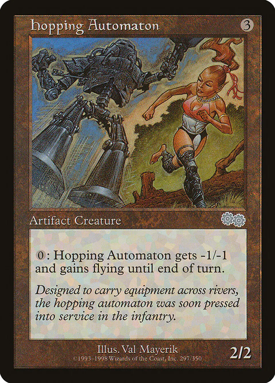 Hopping Automaton (Retro Frame) 1