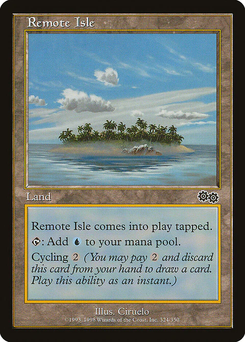 Remote Isle (Retro Frame)