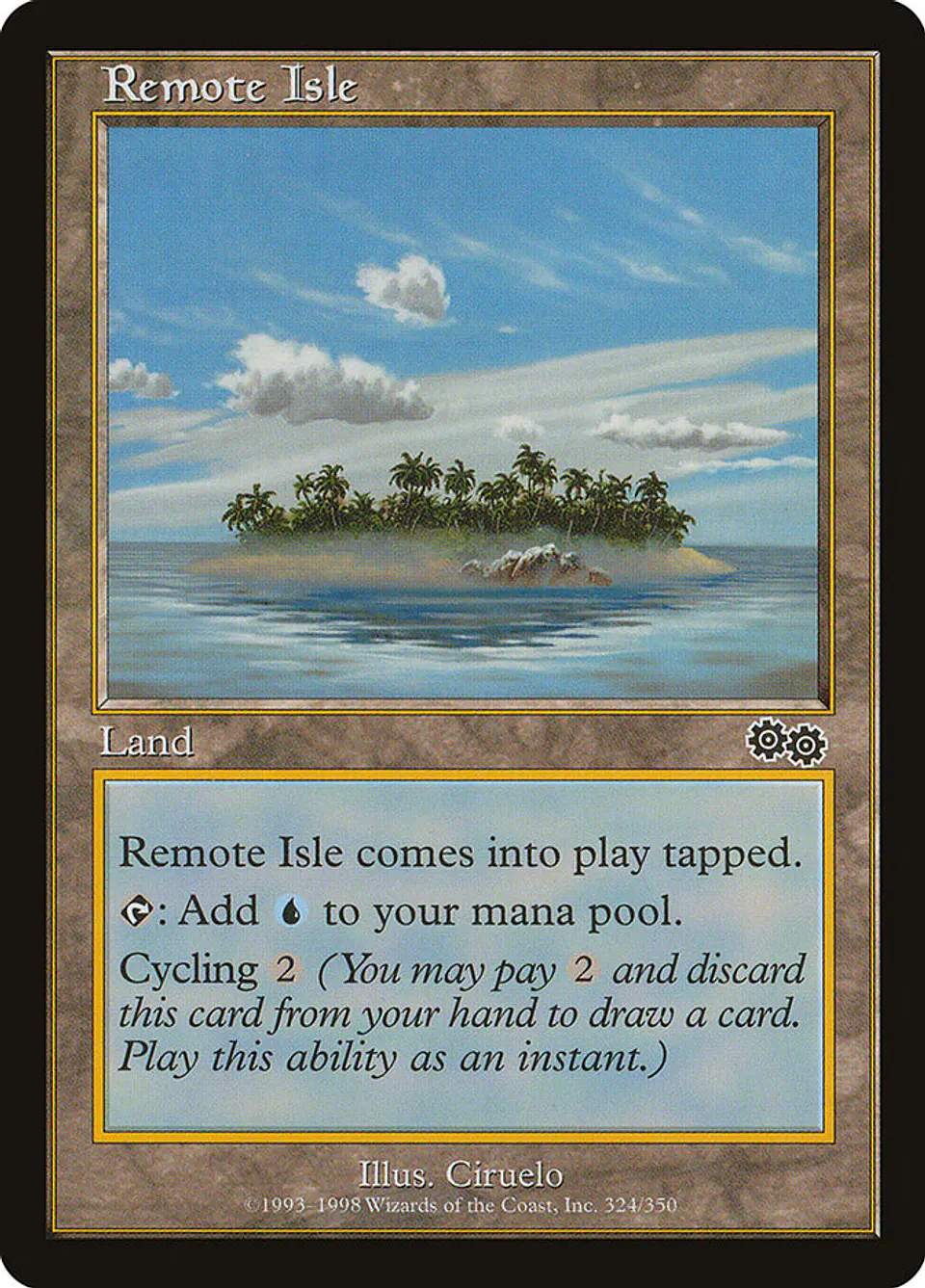 Remote Isle (Retro Frame) 1