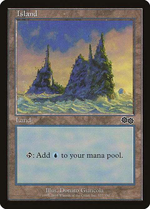 Island (Retro Frame)