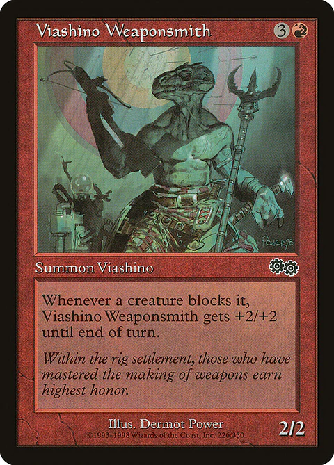 Viashino Weaponsmith (Retro Frame)