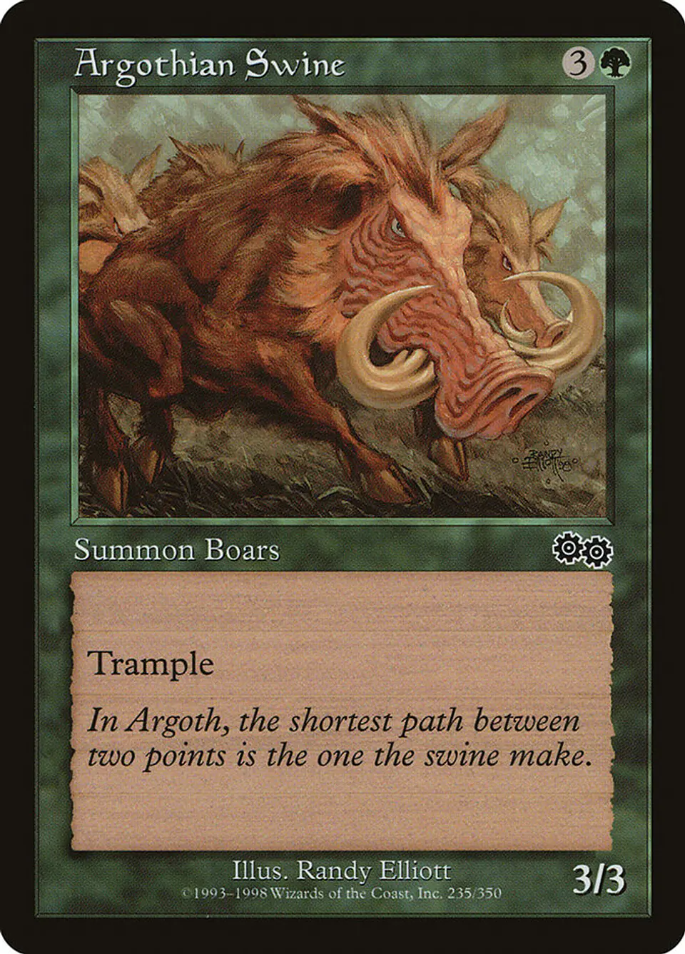 Argothian Swine (Retro Frame) 1