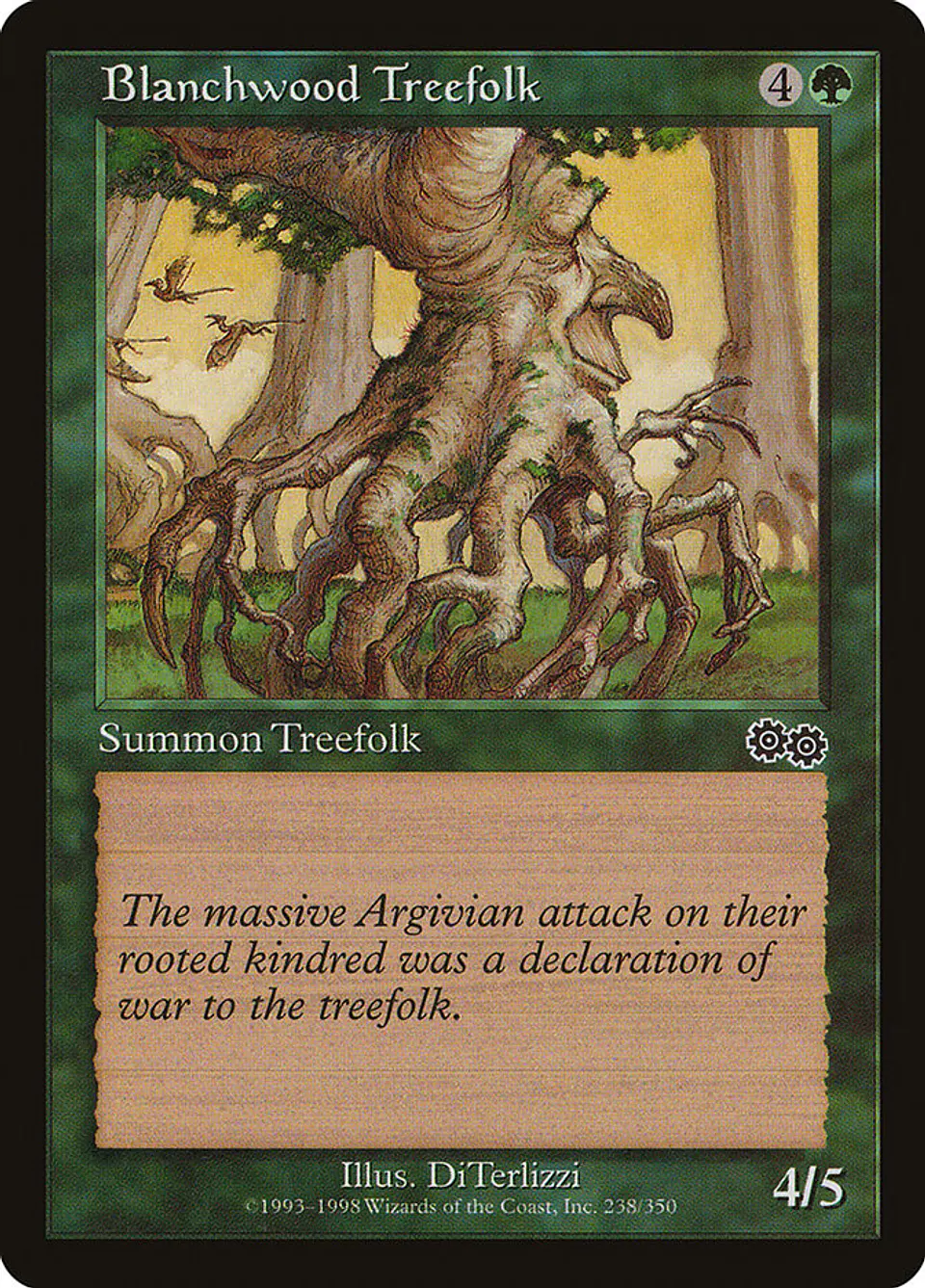 Blanchwood Treefolk (Retro Frame) 1