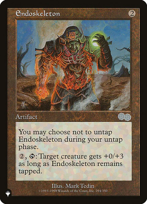 Endoskeleton (The List)