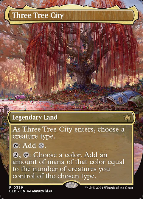 Three Tree City (Borderless)