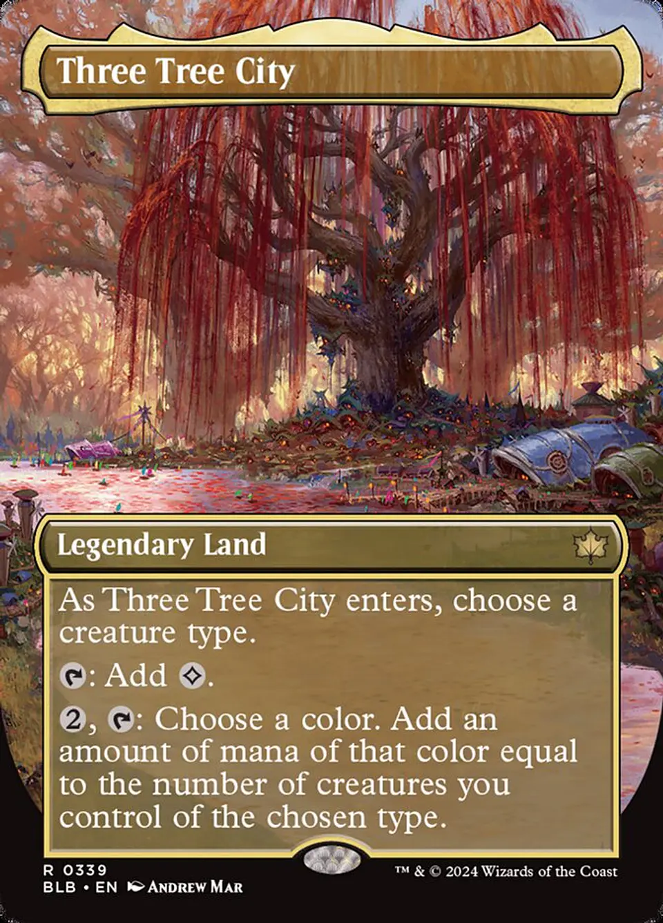 Three Tree City (Borderless) 1