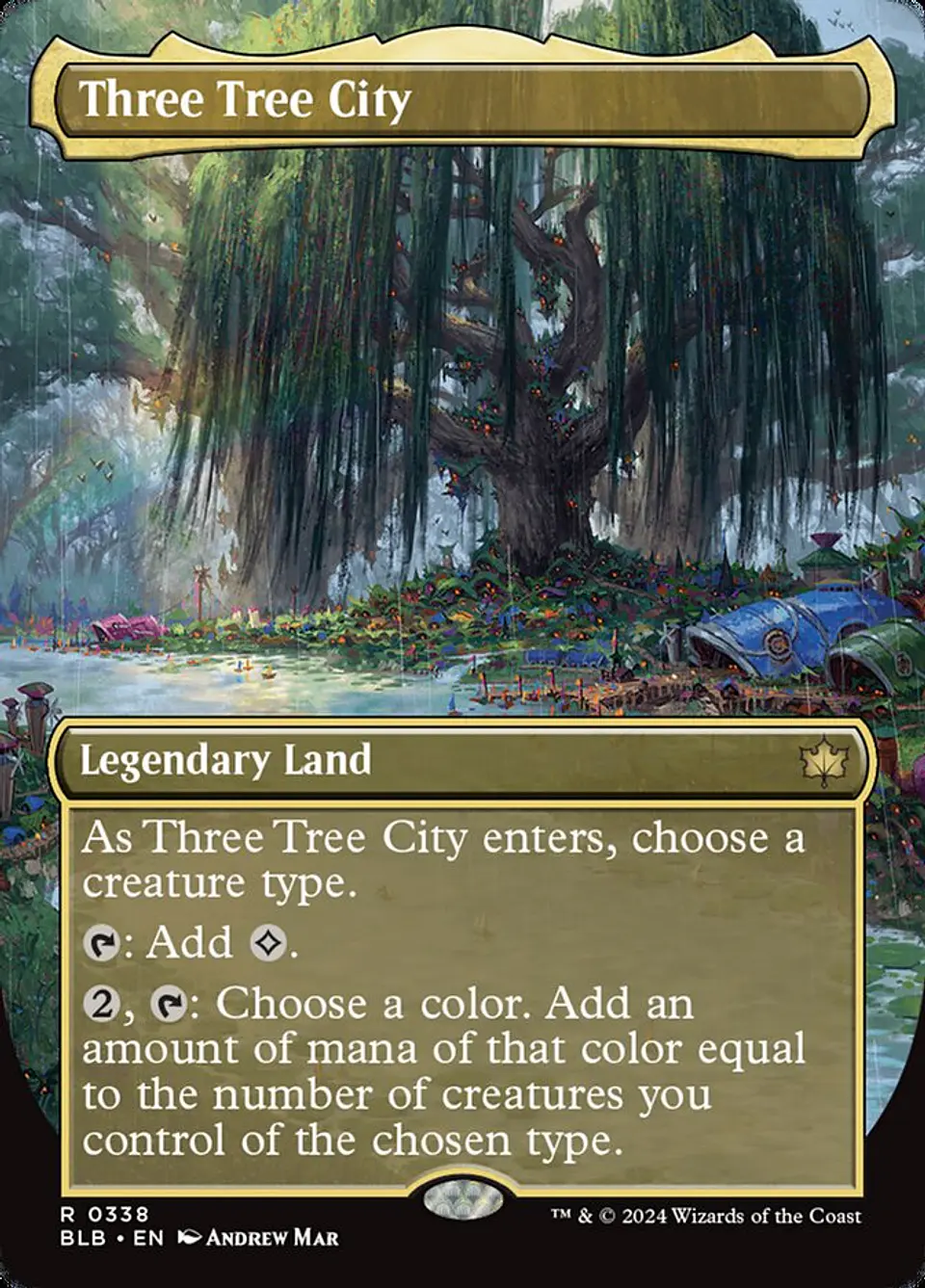 Three Tree City (Borderless) 1