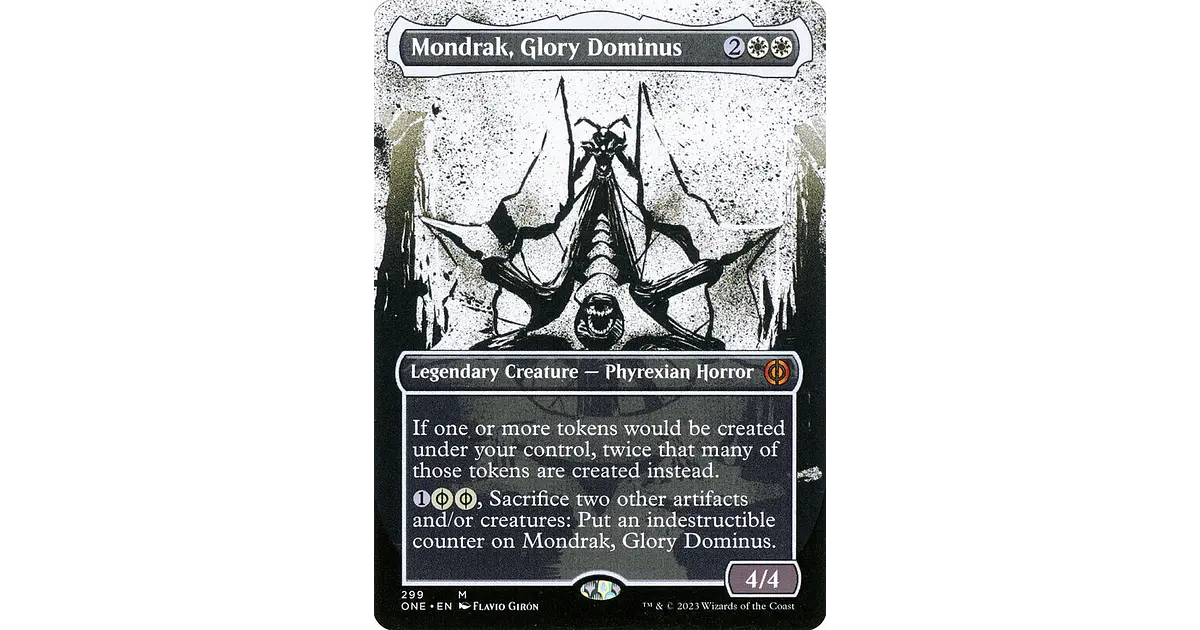 Mondrak, Glory Dominus (Borderless)