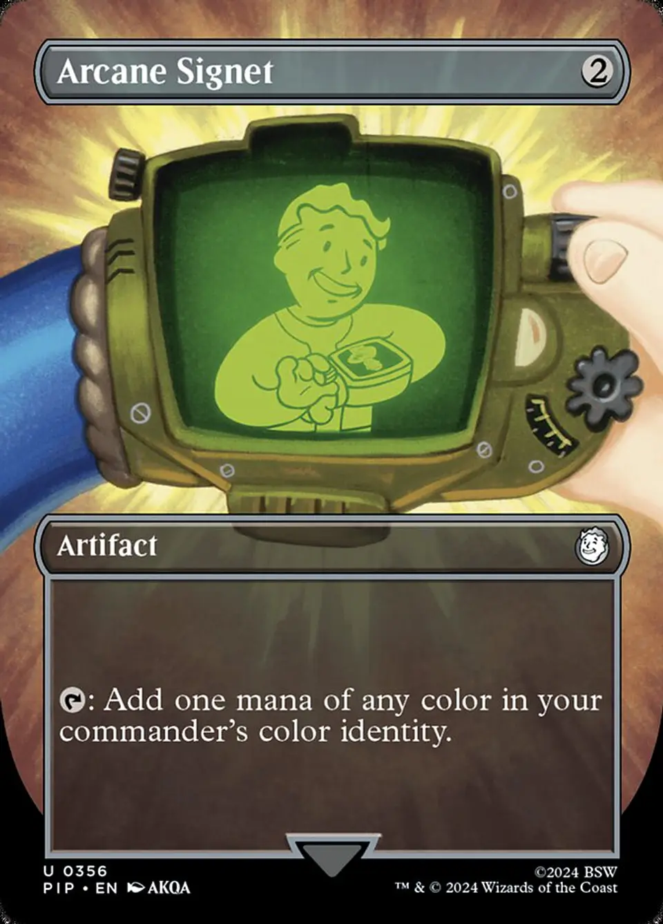 Arcane Signet (Borderless) 1