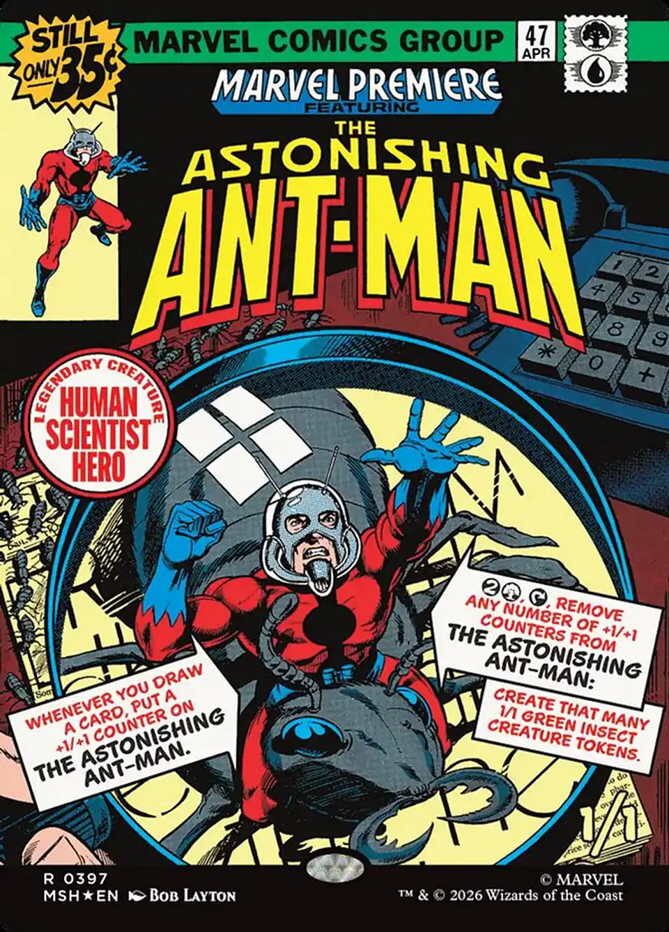 The Astonishing Ant-Man (Borderless) 1