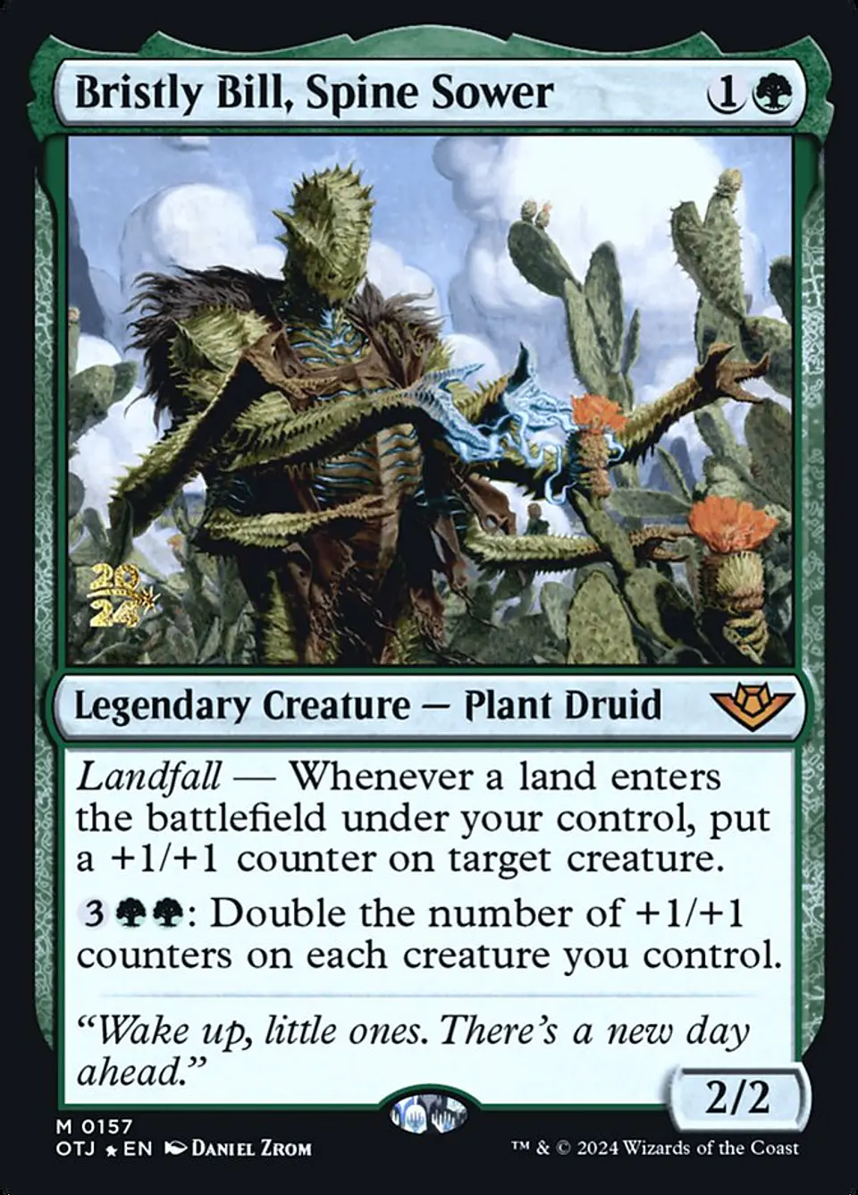 Bristly Bill, Spine Sower (Pre-release) 1