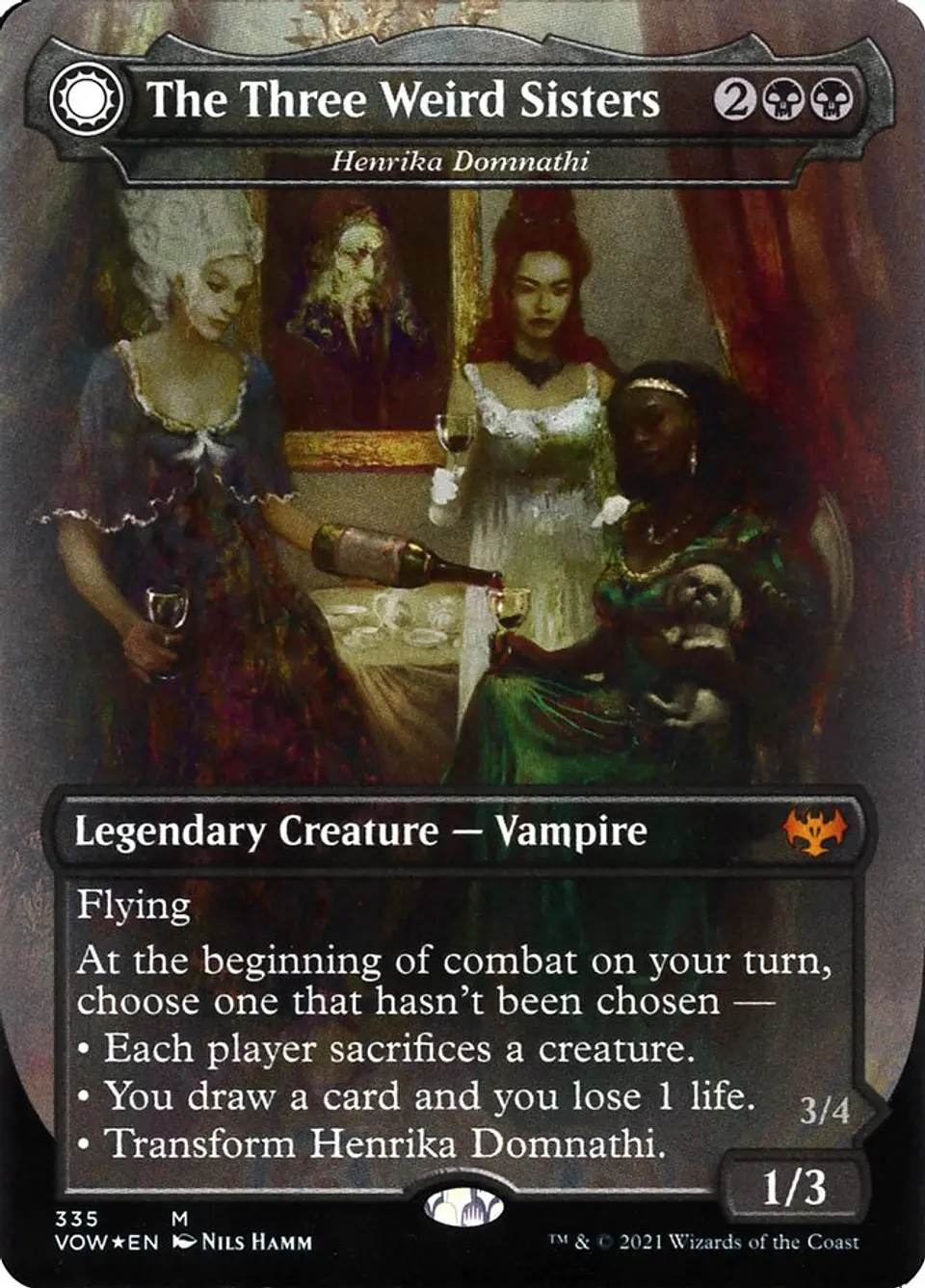Henrika Domnathi // Henrika, Infernal Seer (Borderless) 1