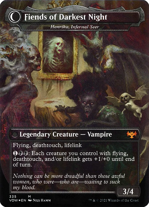 Henrika Domnathi // Henrika, Infernal Seer (Borderless)
