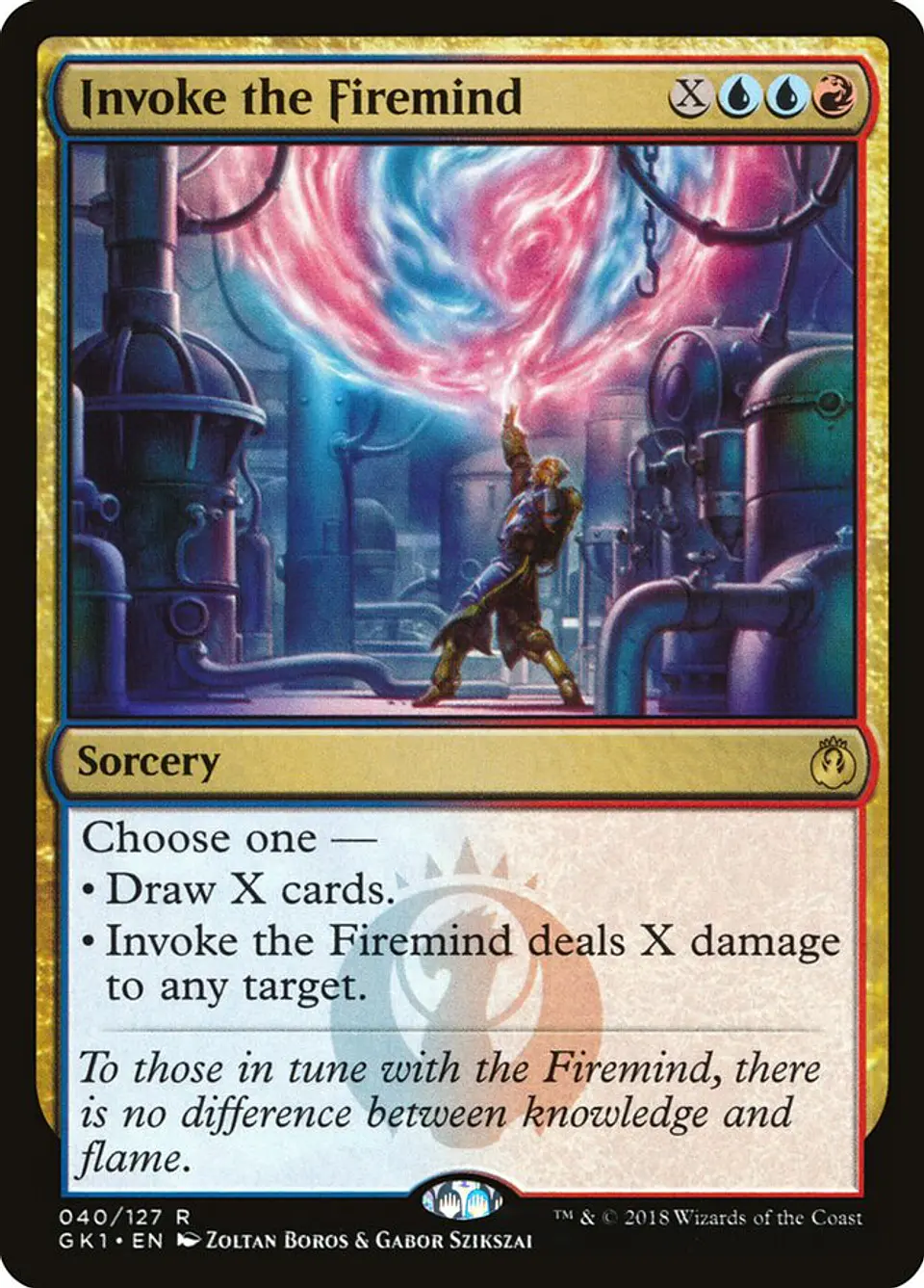 Invoke the Firemind 1