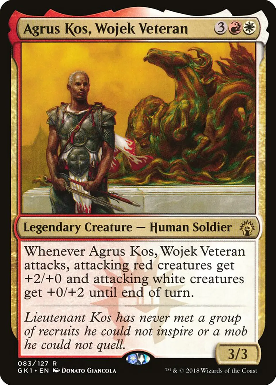 Agrus Kos, Wojek Veteran 1